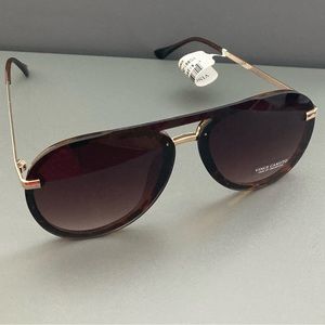 Vince Camuto Modern Metal Aviator Sunglasses